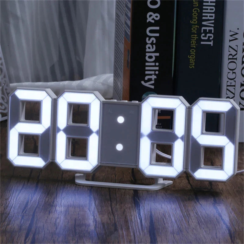 Reloj digital 3D